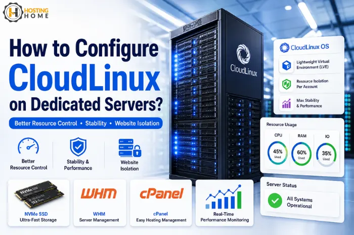 How to configure CloudLinux on Dedicated Servers webp.
